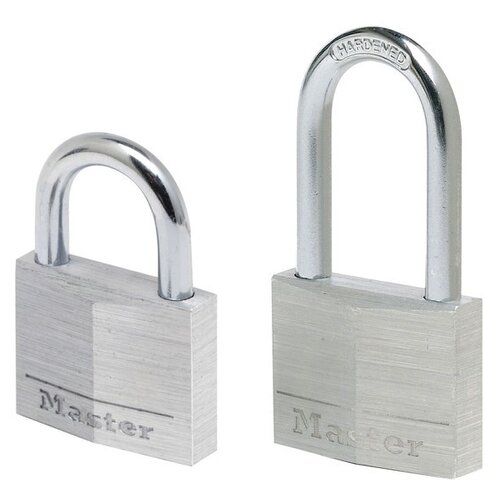 фото Замок навесной masterlock (модель 9140eurd), серебристый master lock