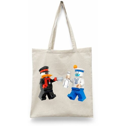 фото Сумка шоппер каждому своё, бежевый