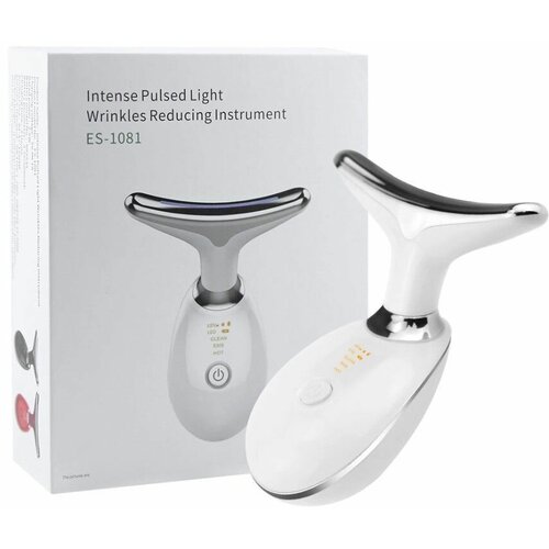 Микротоковый лимфодренажный массажер для лица Электрический косметологический аппарат для разглаживания морщин 1599₽