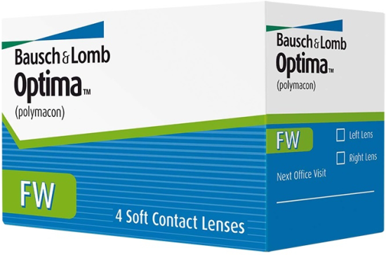 Контактные линзы Bausch & Lomb Optima FW 4pk (-5.00/8.7/14.0)