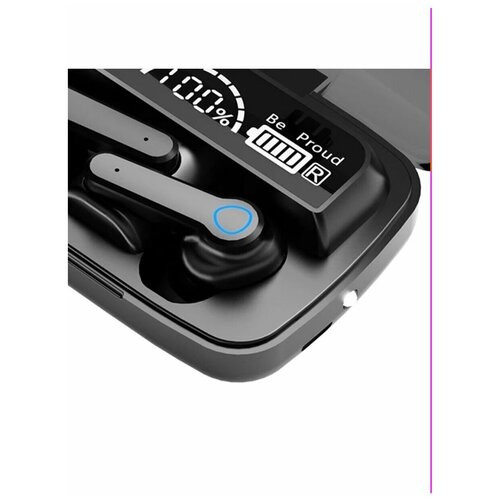 Беспроводные bluetooth V52 New upgrade M19pro сенсорное управление и цифровой индикатор фонарик power bank 98000₽