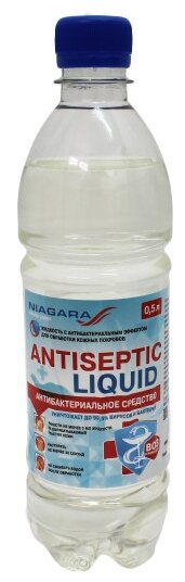 NIAGARA Средство для рук с антибактериальным эффектом Antiseptic Liquid