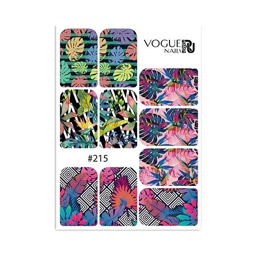 Слайдер дизайн Vogue Nails 215 №215 vogue magazine vogue x music