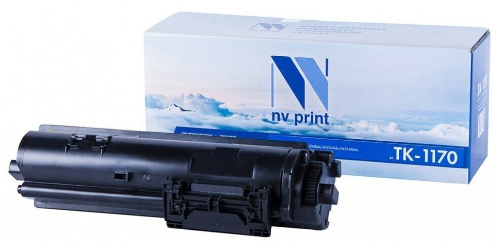 Картридж NV Print TK-1170 (без чипа) для принтеров Kyocera ECOSYS M2040dn/ M2540dn/ M2640idw, 7200 страниц