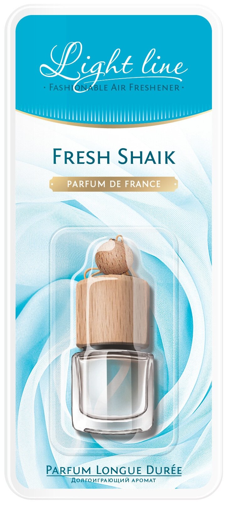 27314N RUSEFF Ароматизатор подвесной жидкостный PARFUM DE FRANCE Fresh Shaik