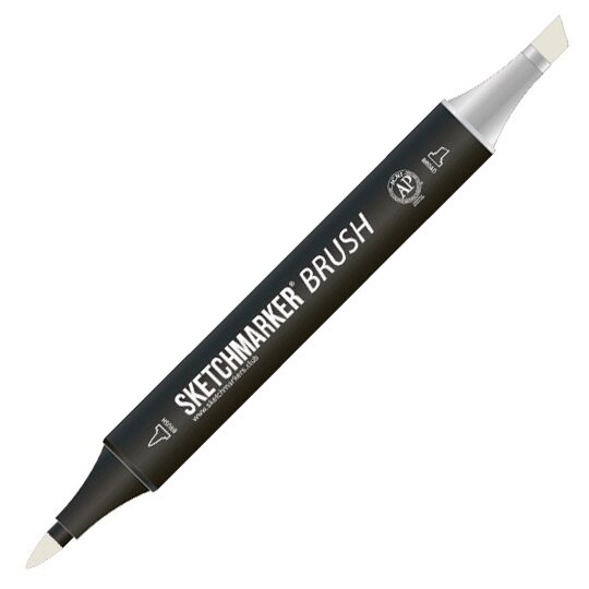 Маркер Sketchmarker Brush двухсторонний на спирт. основе цв. GG8 Серо зеленый 8