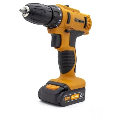 Дрель аккумуляторная Gramex HCD-12-1L 226000₽