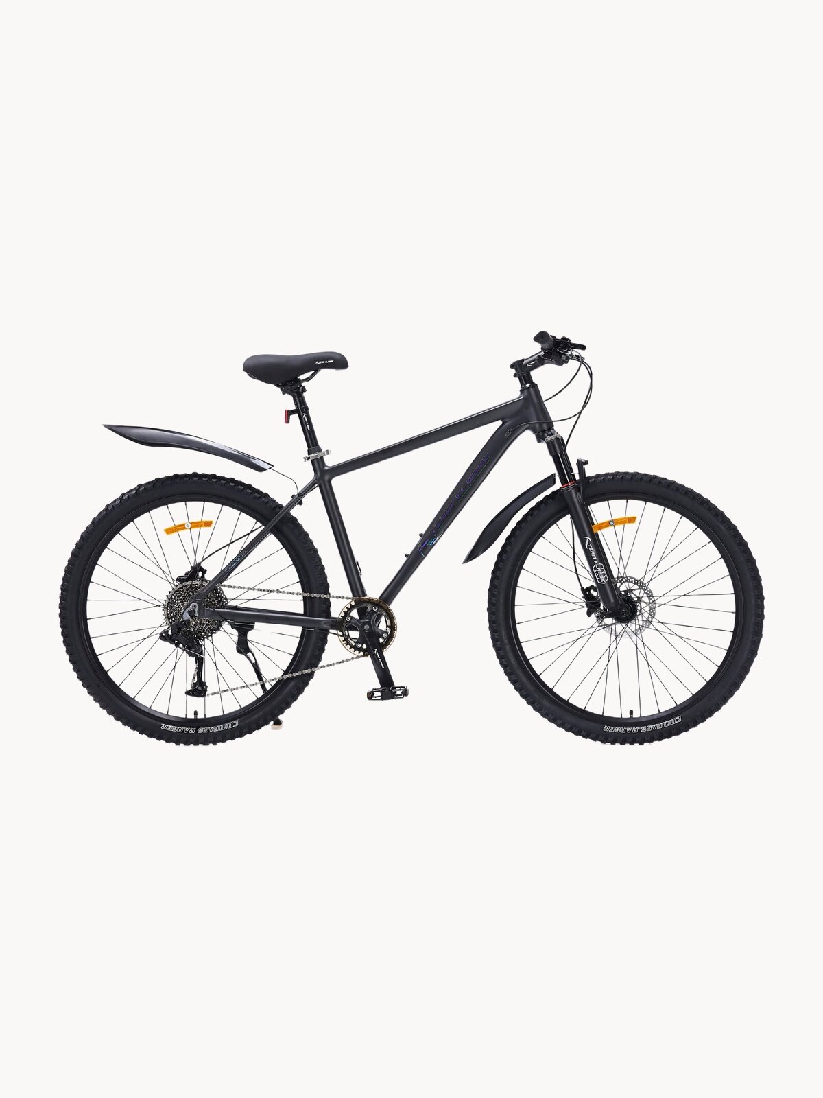 Велосипед Team Klasse TB-02, горный, 10 скоростей, колеса 27,5", рама 18", алюминиевая рама, черный