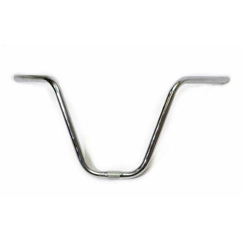 Руль для велосипеда 26-28 изогнутый из стали хром 890₽