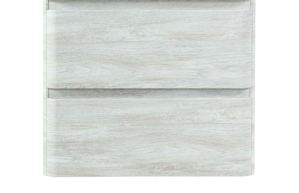 Тумба под раковину подвесная с ящиками 600x450x500 BelBagno ALBANO Rovere Vintage Bianco ALBANO-600-2C-SO-RVB