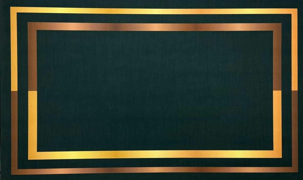 Коврик 40*60 см с зеленым прямоугольником