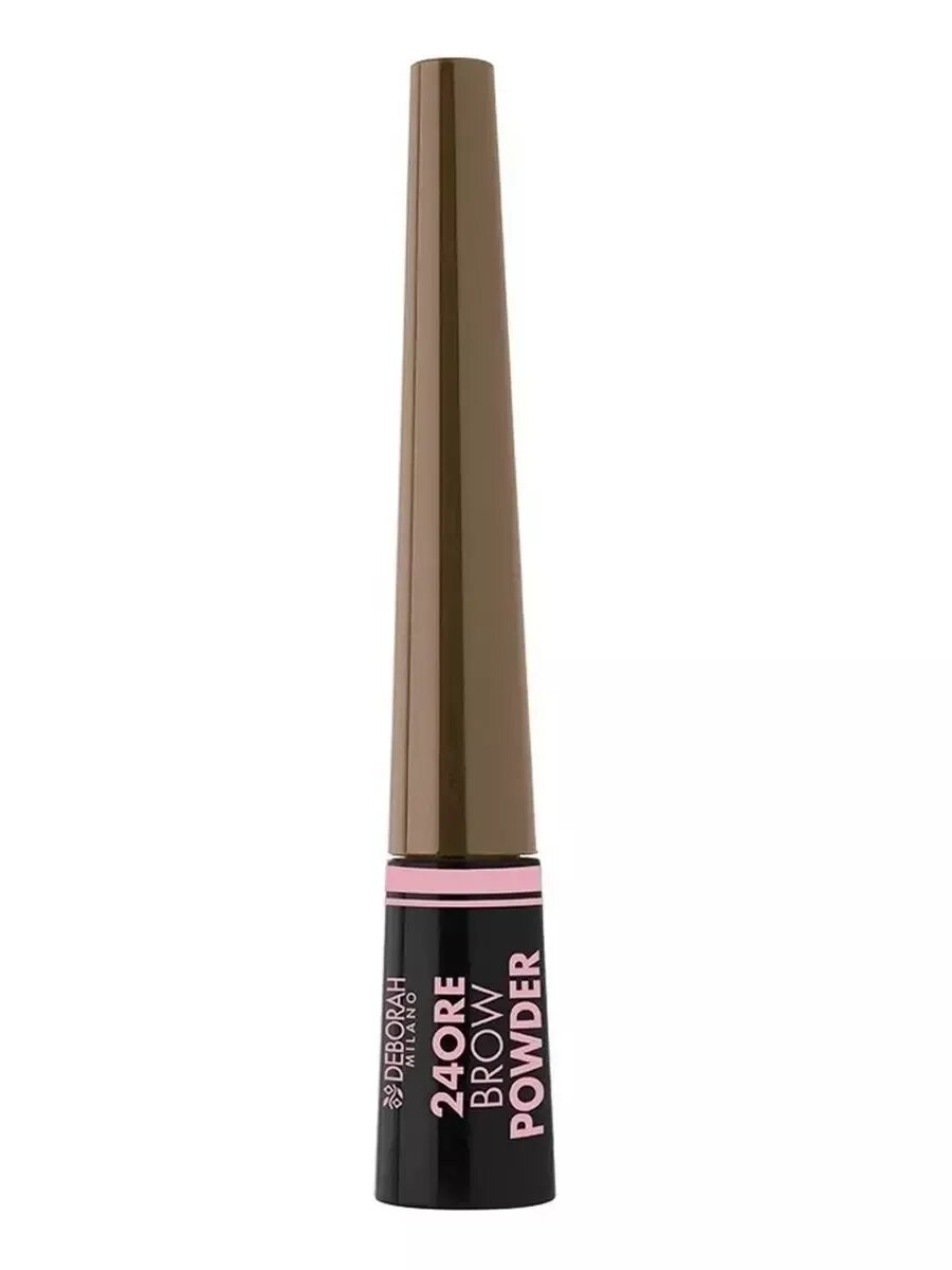 Пудра для бровей тон 02 темно-коричневый