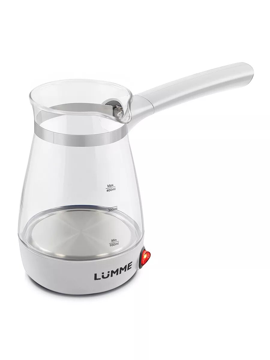 Турка кофеварка электрическая LUMME LU-1632 белый жемчуг