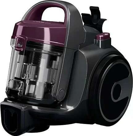 Пылесос Bosch BGC05AAA1 напольный безмешковый, с системой HEPA H12, 700 Вт, фиолетовый, с телескопической трубой. — фото 1