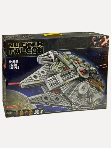 Изображение товара Конструктор Звездные войны Star Wars Сокол Тысячелетия / 1351 деталей / для мальчиков / подарок