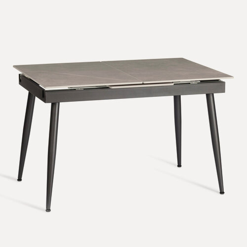 Изображение товара Стол TetChair, керамический, 120x80 см, черный/серый