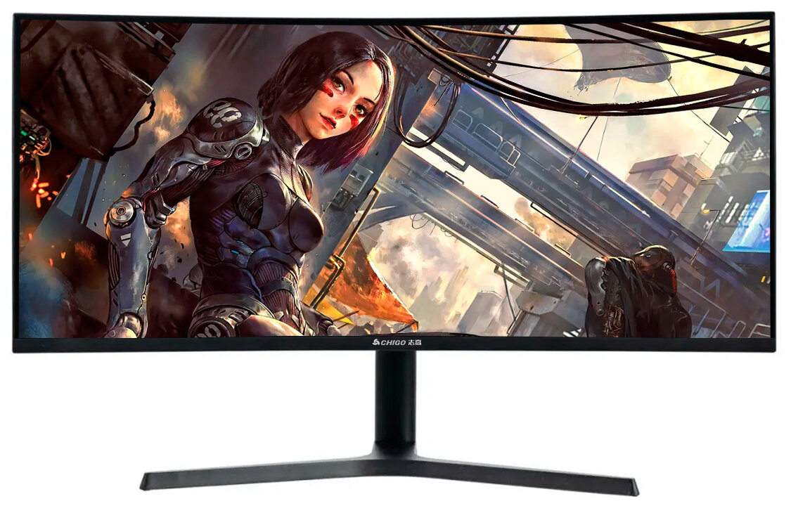 Монитор Chigo Curved Display 34" 3440*1440 165Hz (C34-U165B5) Black