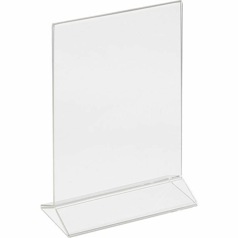 Подставка настольная Attache А4, вертикальная, двусторонняя, акрил (328757)