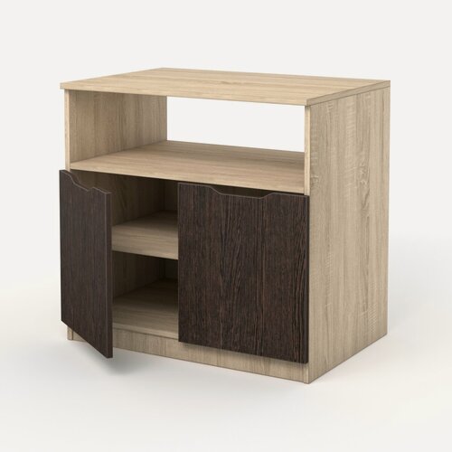 Изображение товара Тумба офисная, Дуб Сонома + Дуб Венге. Производитель товара - компания Westcom.