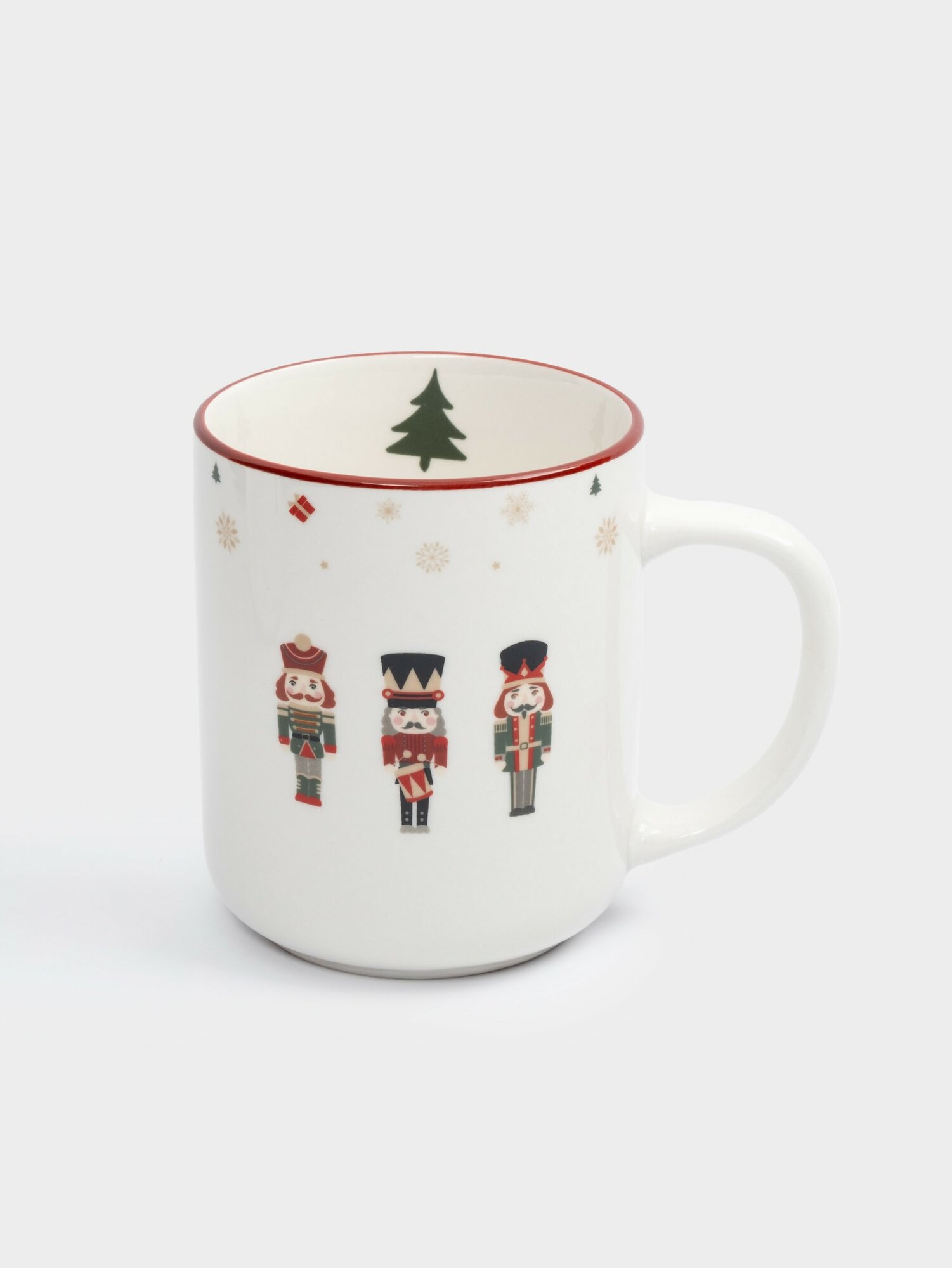 Изображение Сервиз обеденный с кружками, 6 персон, 24 предмета, фарфор, белый, Щелкунчики, Nutcracker (Anna Lafarg)