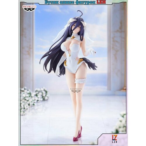 фото Аниме фигурка bandai banpresto glitterglamours альбедо(albedo) из "overlord" 27 см furyu