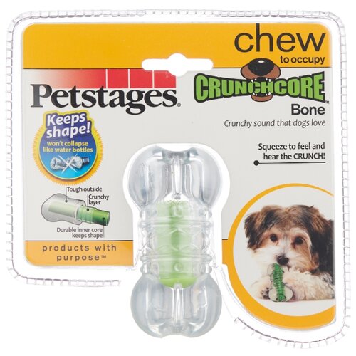 фото Косточка для собак Petstages Crunchcore bone (263YEX) зеленый