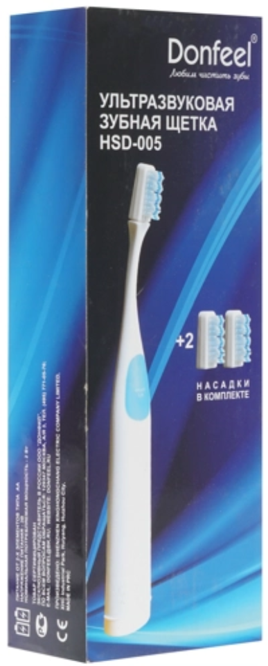 Зубная щетка электрическая Donfeel HSD-005 Blue - фото №5