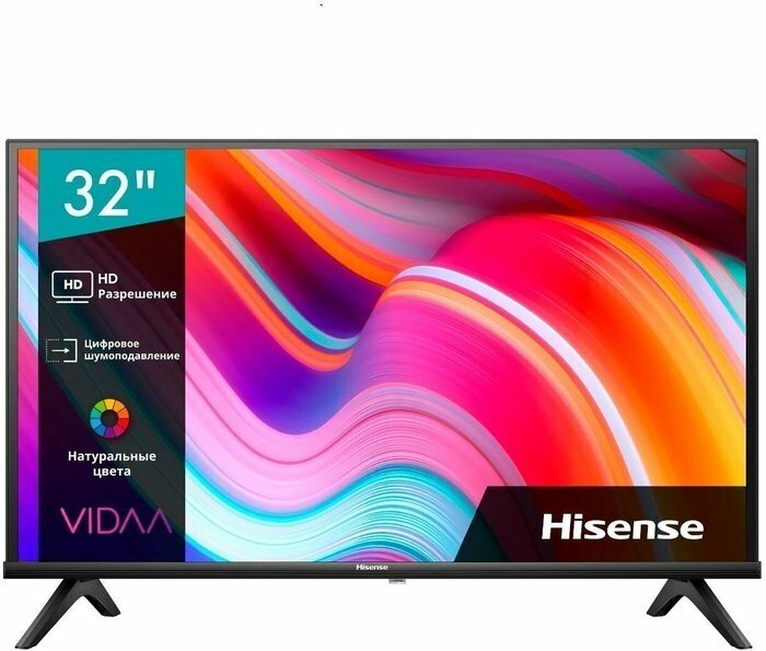 Телевизор Hisense 32A4K, черный