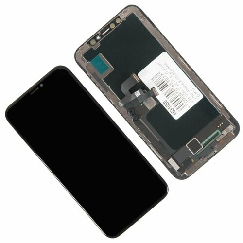 Display / Дисплей в сборе с тачскрином для Apple iPhone X (OLED) AAA, черный display дисплей в сборе с тачскрином для apple iphone x oled aaa черный