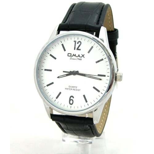 фото Наручные часы omax, серебряный, черный