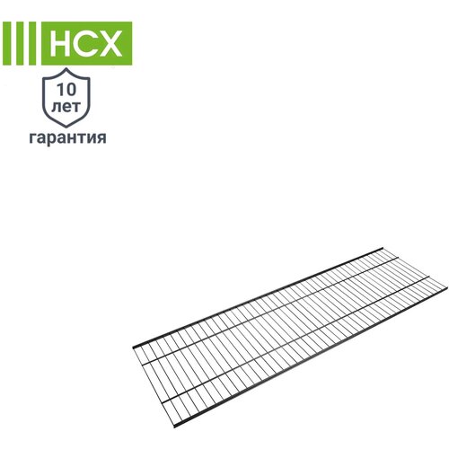 Полка проволочная НСХ 1.4x110.3x35 см сталь цвет чёрный