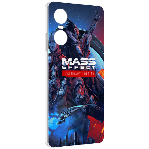 Чехол MyPads Mass Effect Legendary Edition для Tecno Pop 6 Pro задняя-панель-накладка-бампер чехол mypads mass effect legendary edition для tecno spark 9 pro spark 9t задняя панель накладка бампер