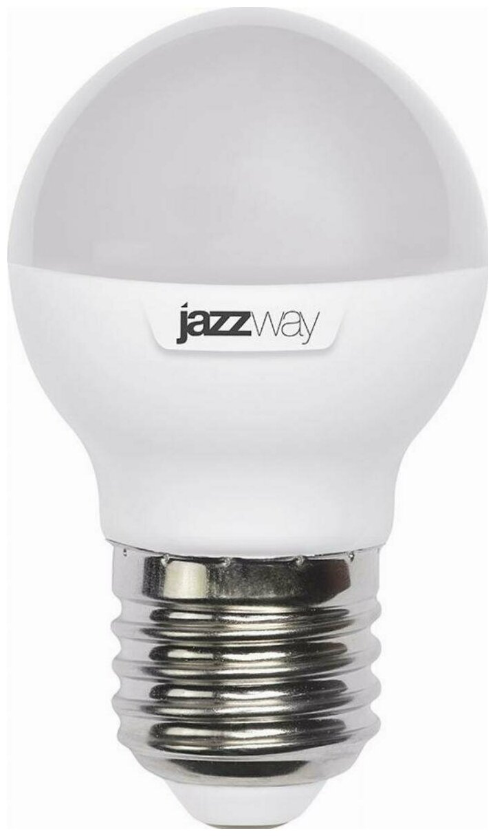 Светодиодная лампа JazzWay PLED Power 7W 4000K 560Лм E27 шар