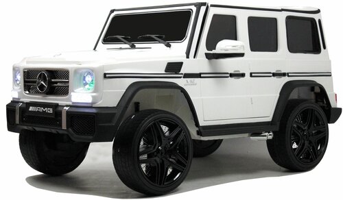 Детский электромобиль Мercedes-Benz G65 (4*4) белый