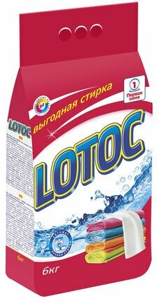 Стиральный порошок для всех типов стирки 6кг LOTOC Color (нзбх), ш/к 58613