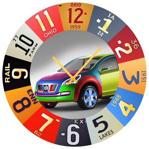 фото Настенные часы svs 3003009