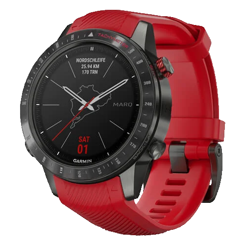 Умные часы Garmin MARQ Driver Performance Edition Wi-Fi NFC, красный