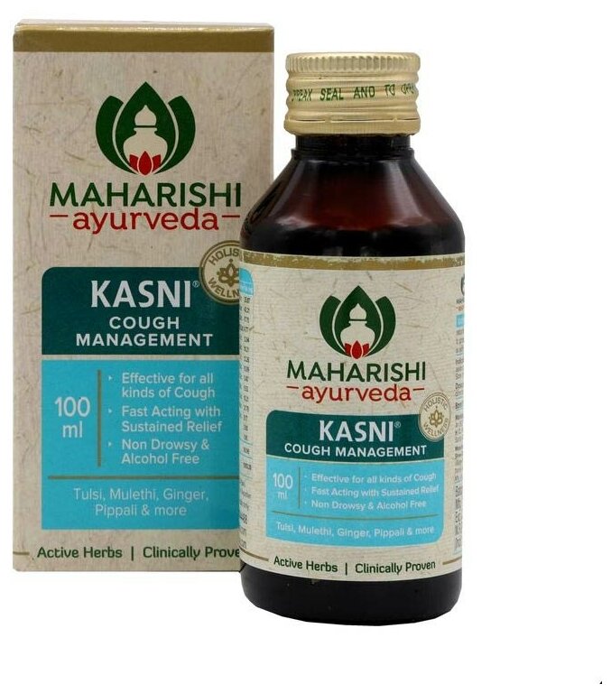 Касни Махариши Аюрведа (сироп от кашля) Kasni Maharishi Ayurveda 100 мл.