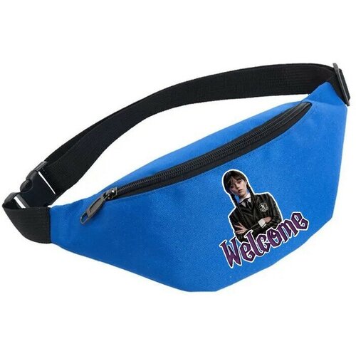 фото Сумка поясная noname, голубой