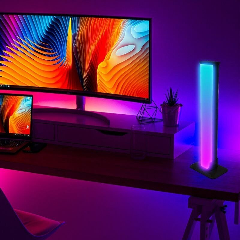 LED светильники 24,5см RGB 2шт, цветная лампа, неоновая лампа RGB - фотография № 8