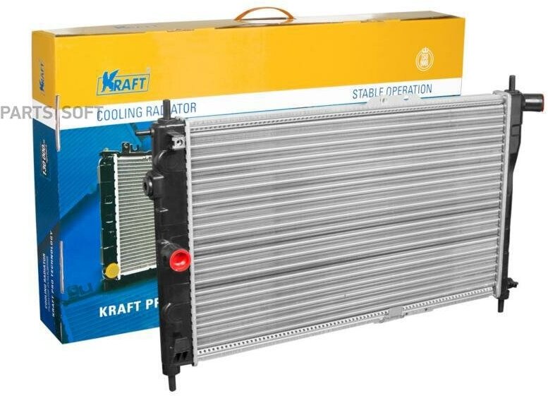 KRAFT Радиатор охлаждения (механический) Daewoo Nexia (94-) MT