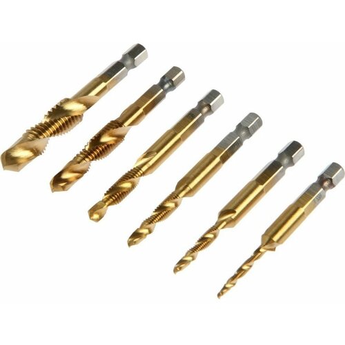 Набор сверл-метчиков тундра 7139567 2833₽