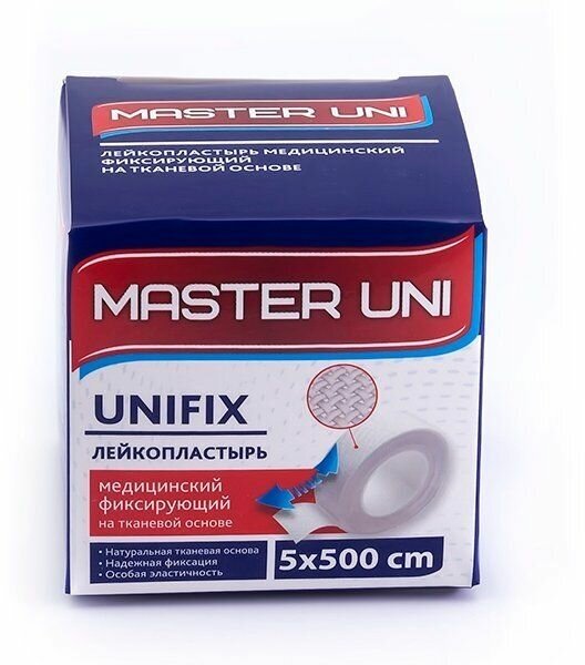 Лейкопластырь медицинский фиксирующий на тканевой основе Мастер Юни Unfix 5х500см №1 PharmLine Limited/Everaid CO.. (PharmLine Limited/Everaid CO., LTD) - фото №8