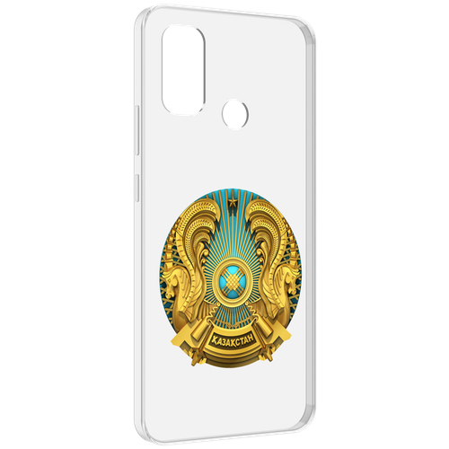 Чехол MyPads герб-казахстана для UleFone Note 10P / Note 10 задняя-панель-накладка-бампер