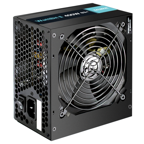 фото Блок питания atx zalman zm400-wattbit (xe ii) zm400-xe ii 400w, 120mm fan retail