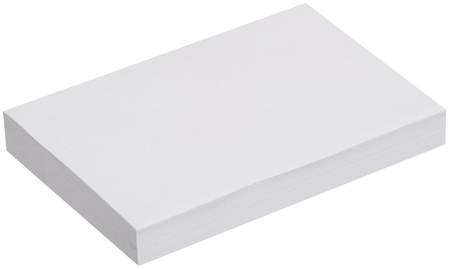 Стикеры для заметок Attache Economy с клеевым краем 76х51 мм, 100 листов, белая