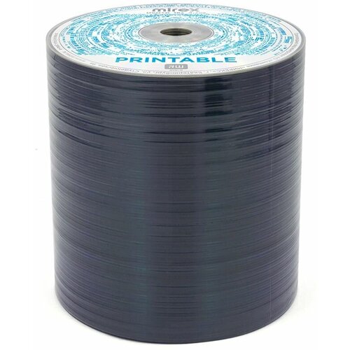Диски DVDR Mirex Printable Ink-Jet 16X 47GB полная заливка Bulk 100 3975₽