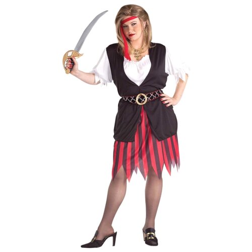 фото Костюм милая пиратка (большой размер) взрослый, xl (54-56) forum novelties