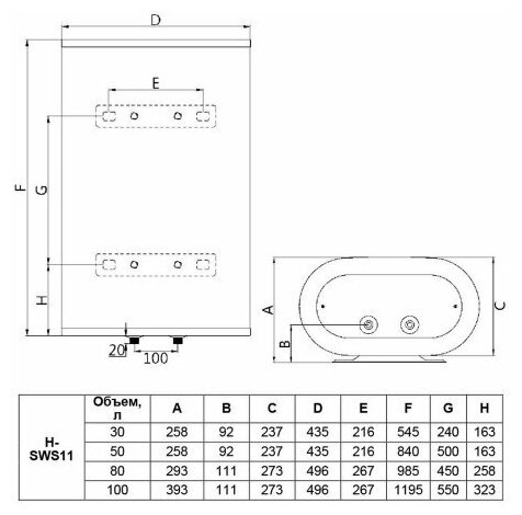 Водонагреватель Hyundai H-SWS11-50V-UI706 - фотография № 9