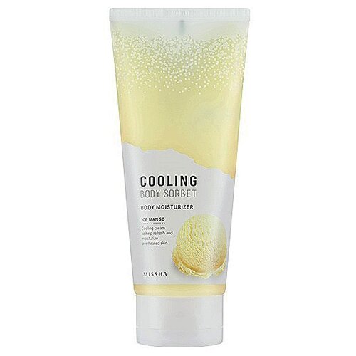 Крем для тела Missha Cooling Body Sorbet Ice Mango, тюбик, 200 мл